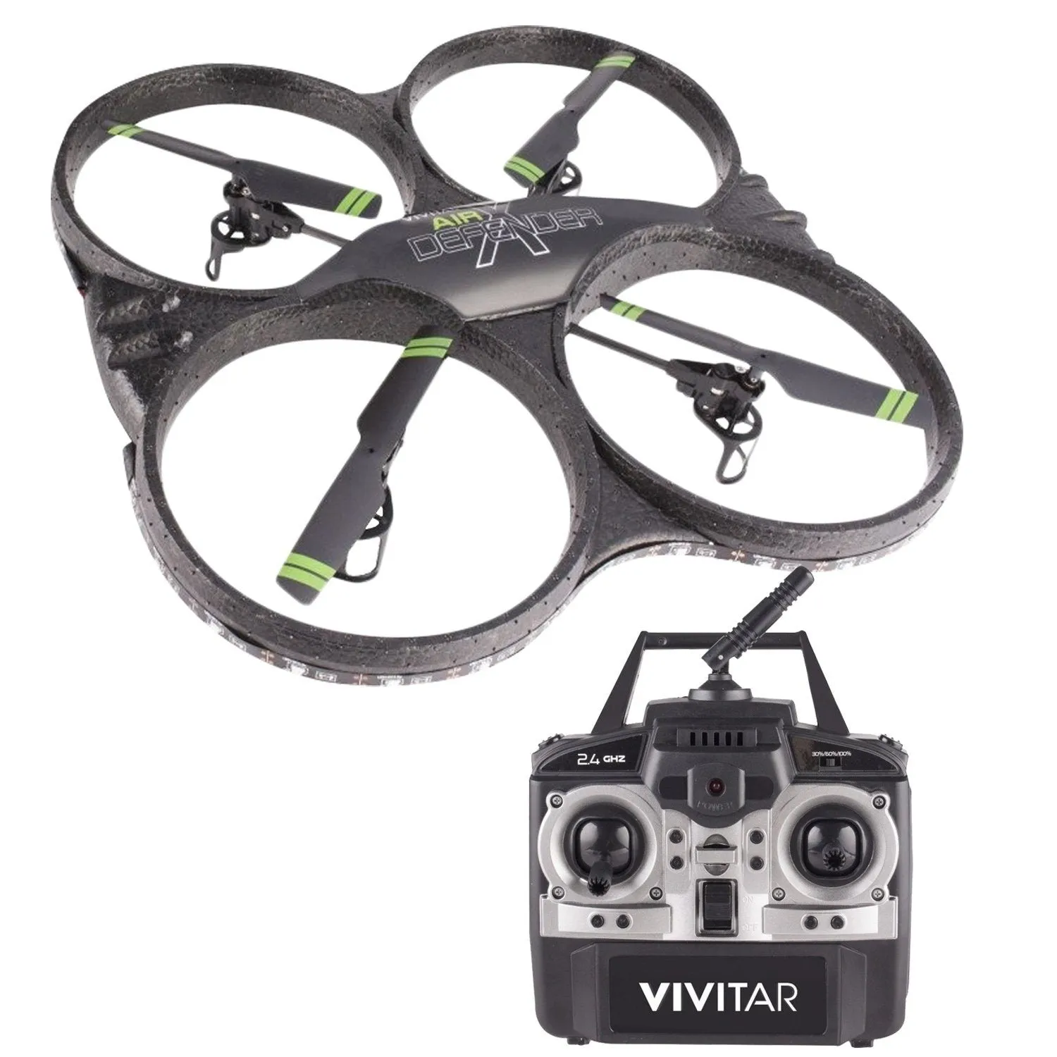 Vivitar DRC-330 Air Defender Quadcopter Camera Drone