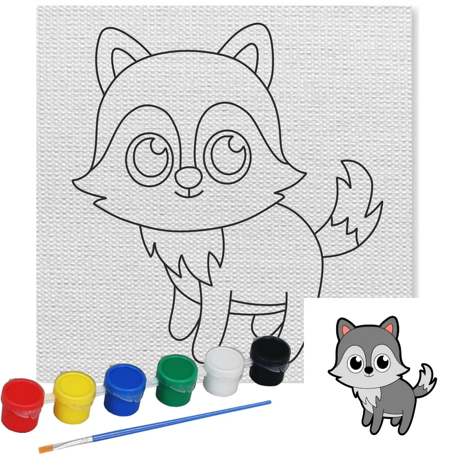 Wolf Canvas Kit