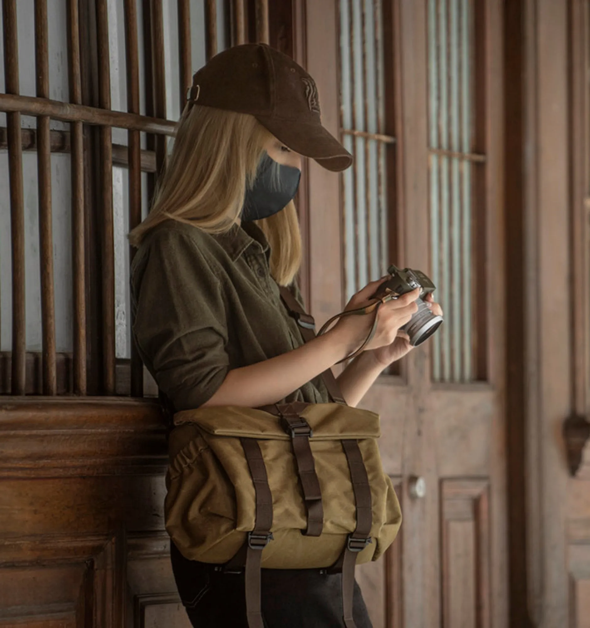 Wotancraft Pilot Travel Camera Bag 7L