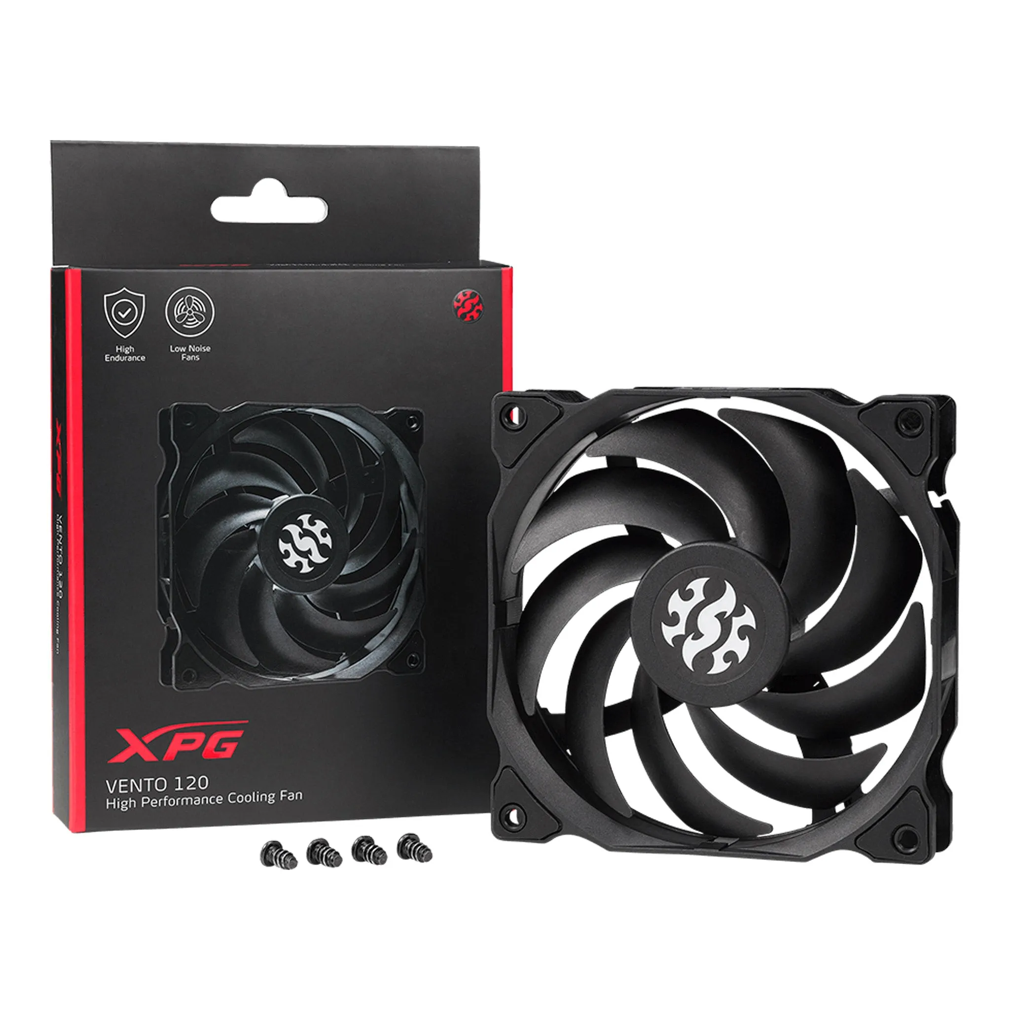 XPG Black VENTO 120 120mm High Performance Cooling Fan
