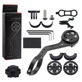 Xtreme Xccessories Bike Mount, Out Front Mount for Garmin, Handlebar Mount for Bryton, Cycling GPS Computer Edge Mount for Bikes Handlebar Holder