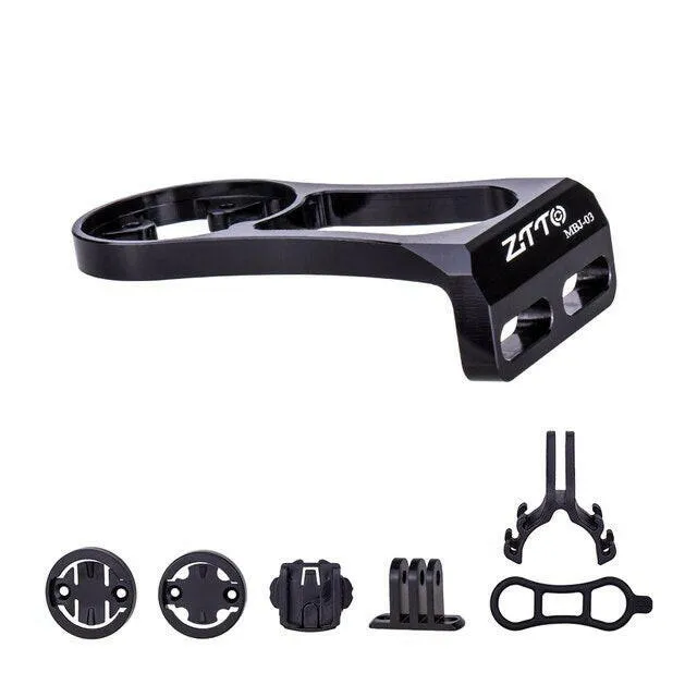 ZTTO New Bicycle Stem Computer Mount For Garmin Cateye Bryton GPS GoPro Sports Camera Light Holder Road Bike Handlebar Extension