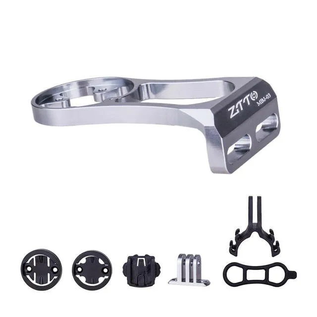 ZTTO New Bicycle Stem Computer Mount For Garmin Cateye Bryton GPS GoPro Sports Camera Light Holder Road Bike Handlebar Extension